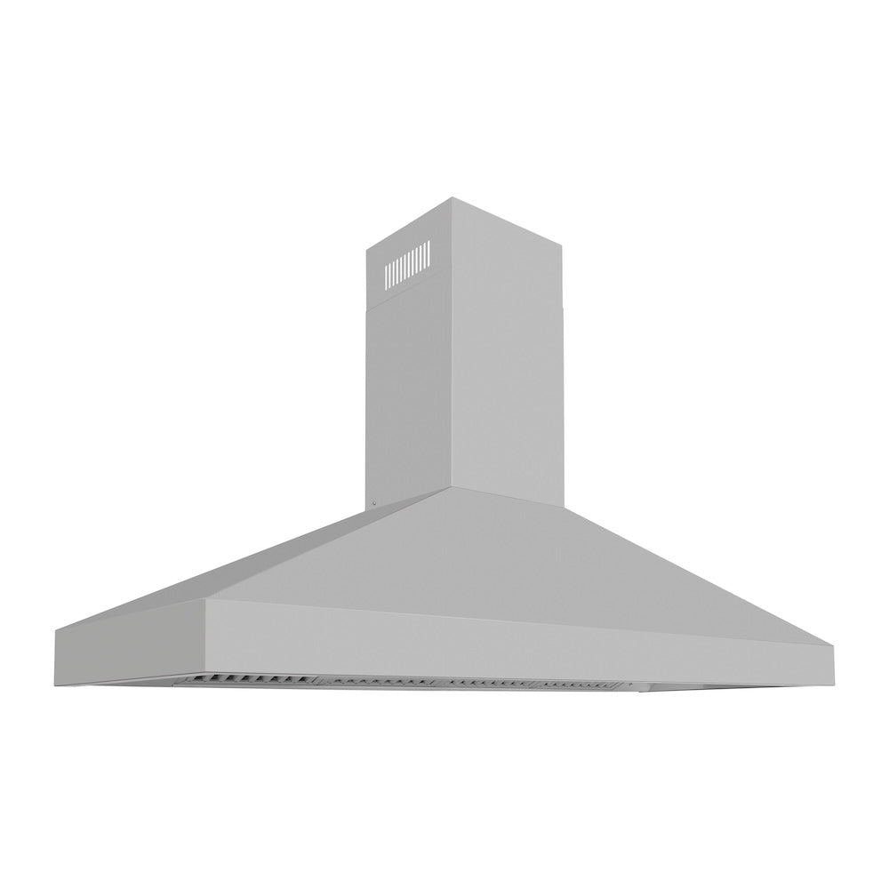 ZLINE 60 in. Professional Convertible Vent Wall Mount Range Hood in Stainless Steel (597-60)