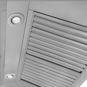 ZLINE 30 in. Professional Convertible Vent Wall Mount Range Hood in Stainless Steel (697-30)