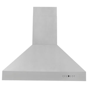 ZLINE 30 in. Professional Convertible Vent Wall Mount Range Hood in Stainless Steel (697-30) front.