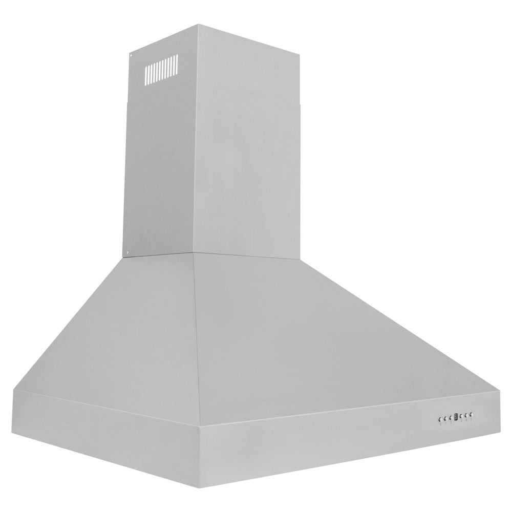 ZLINE 30 in. Professional Convertible Vent Wall Mount Range Hood in Stainless Steel (697-30)