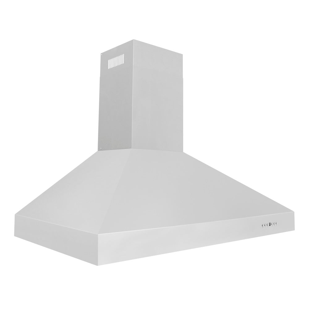 ZLINE 54 in. Ducted Wall Mount Range Hood in Outdoor Approved Stainless Steel (697-304-54) top.