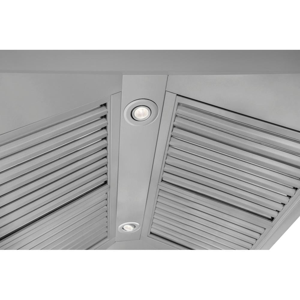 ZLINE 36 in. Professional Ducted Wall Mount Range Hood in Stainless Steel (697-36)