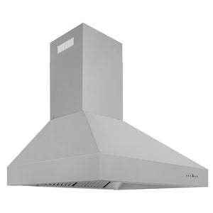 ZLINE 36 in. Professional Ducted Wall Mount Range Hood in Stainless Steel (697-36) under.