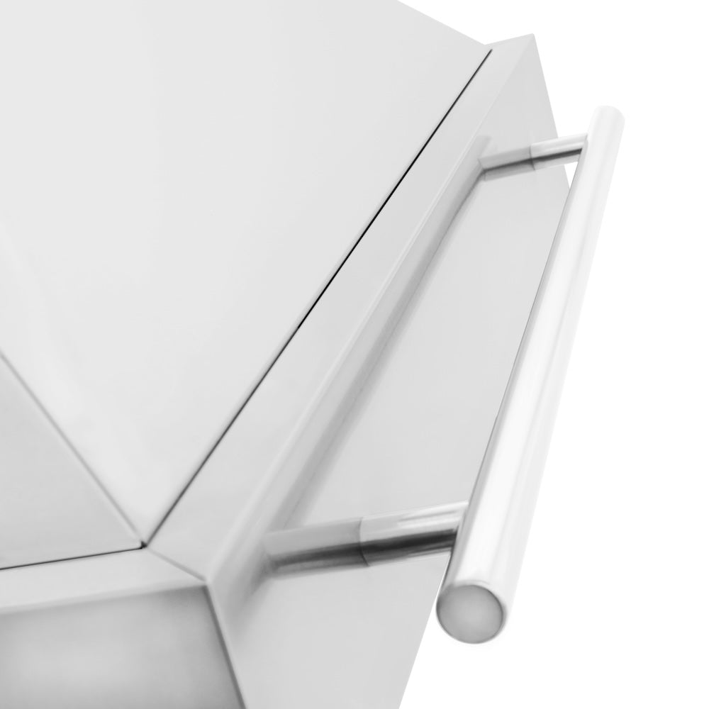 ZLINE 36 in. Stainless Steel Range Hood with Stainless Steel Handle (8654STX-36)