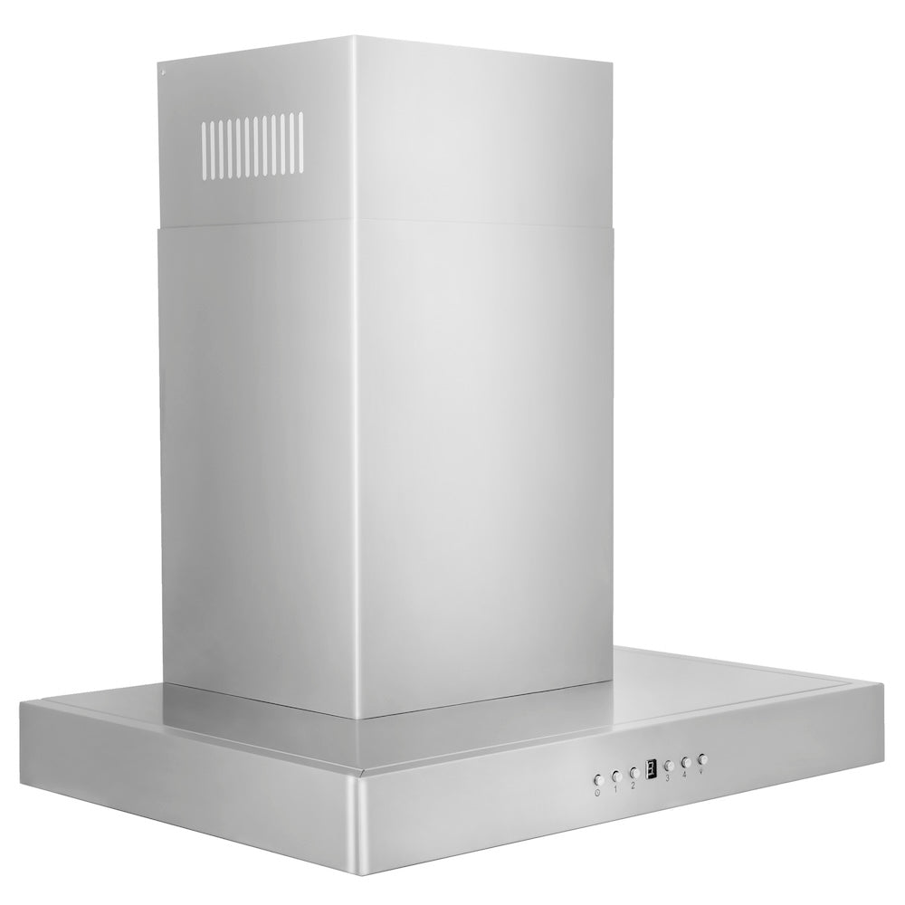ZLINE 24 in. Convertible Vent Wall Mount Range Hood in Stainless Steel (KE-24) side.