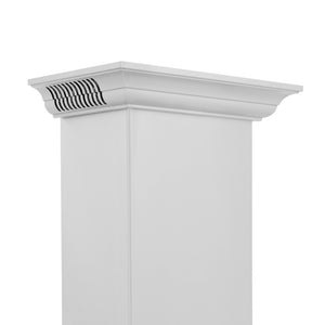 ZLINE 30 in. CrownSound™ Ducted Vent Wall Mount Range Hood in Stainless Steel with Built-in Bluetooth Speakers (KF1CRN-BT-30)