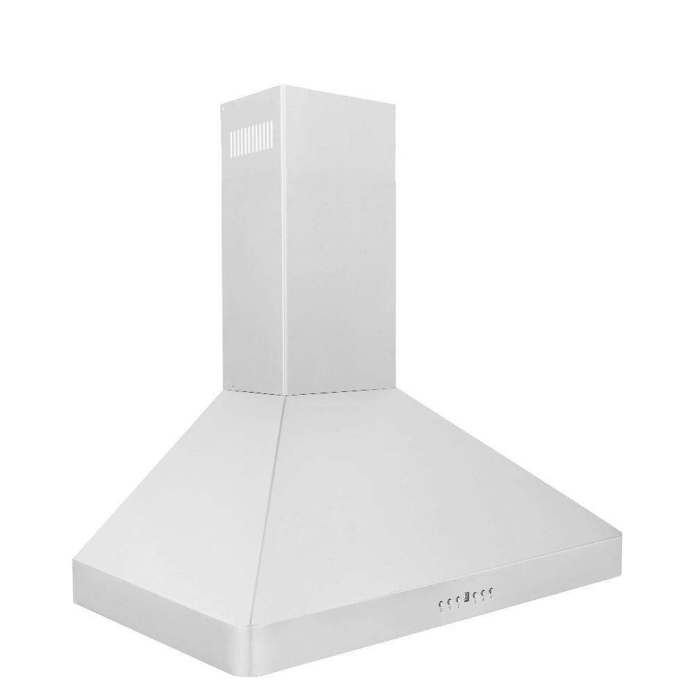 ZLINE 36 in. Convertible Vent Wall Mount Range Hood in Stainless Steel (KF2-36) side.