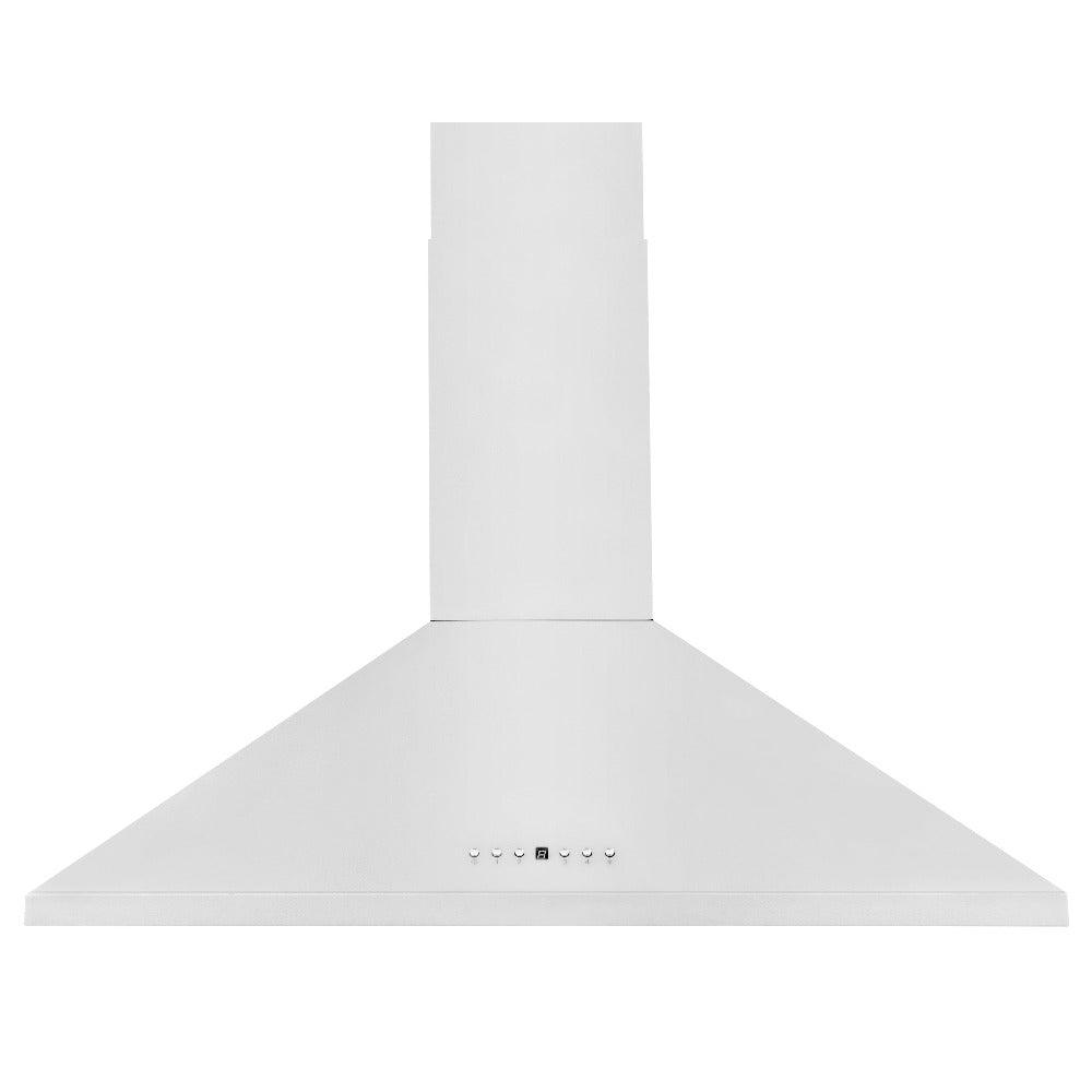 ZLINE 48 in. Convertible Vent Convertible Vent Wall Mount Range Hood in Stainless Steel (KL2-48) front.