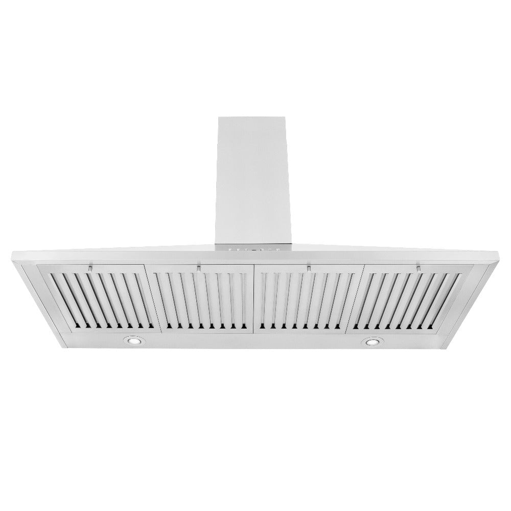 ZLINE 42 in. Convertible Vent Convertible Vent Wall Mount Range Hood in Stainless Steel (KL2-42) under.