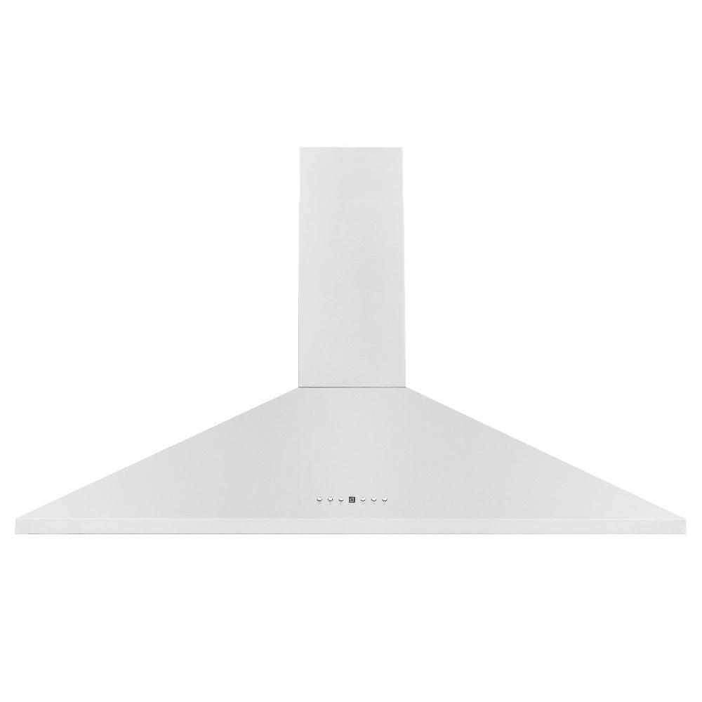 ZLINE 48 in. Convertible Vent Convertible Vent Wall Mount Range Hood in Stainless Steel (KL2-48) front.