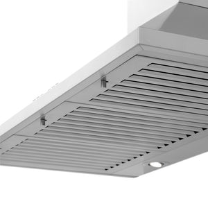 ZLINE 30 in. Convertible Vent Wall Mount Range Hood in Stainless Steel (KL2-30) baffle filters.