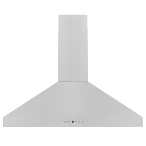 ZLINE 30 in. Convertible Vent Wall Mount Range Hood in Stainless Steel (KL3-30) front.
