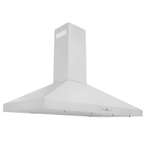 ZLINE 42 in. Convertible Vent Convertible Vent Wall Mount Range Hood in Stainless Steel (KL3-42)