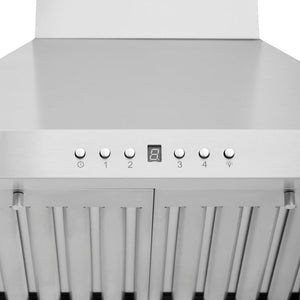 ZLINE 48 in. Convertible Vent Wall Mount Range Hood in Stainless Steel (KB-48)