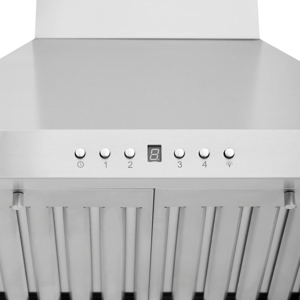 ZLINE 42 in. Convertible Vent Wall Mount Range Hood in Stainless Steel (KB-42)