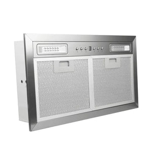 ZLINE 20.5 in. Ducted Wall Mount Range Hood Insert with LED Lighting in Stainless Steel (E690) main image.
