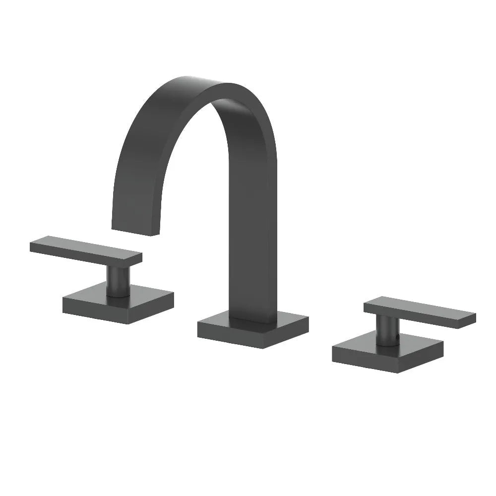 ZLINE Autograph Edition Bliss Widespread Bath Faucet in Matte Black (BLS-BF-MB) main image.