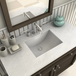 ZLINE El Dorado Widespread Bath Faucet in Brushed Nickel (ELD-BF-BN) on a luxury bathroom vanity, above.