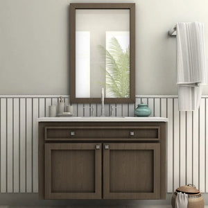 ZLINE Emerald Bay Widespread Bath Faucet in Chrome (EMBY-BF-CH) on a luxury bathroom vanity, center.