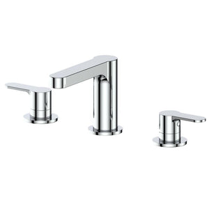 ZLINE Fallen Leaf Widespread Bath Faucet in Chrome (FLF-BF-CH)