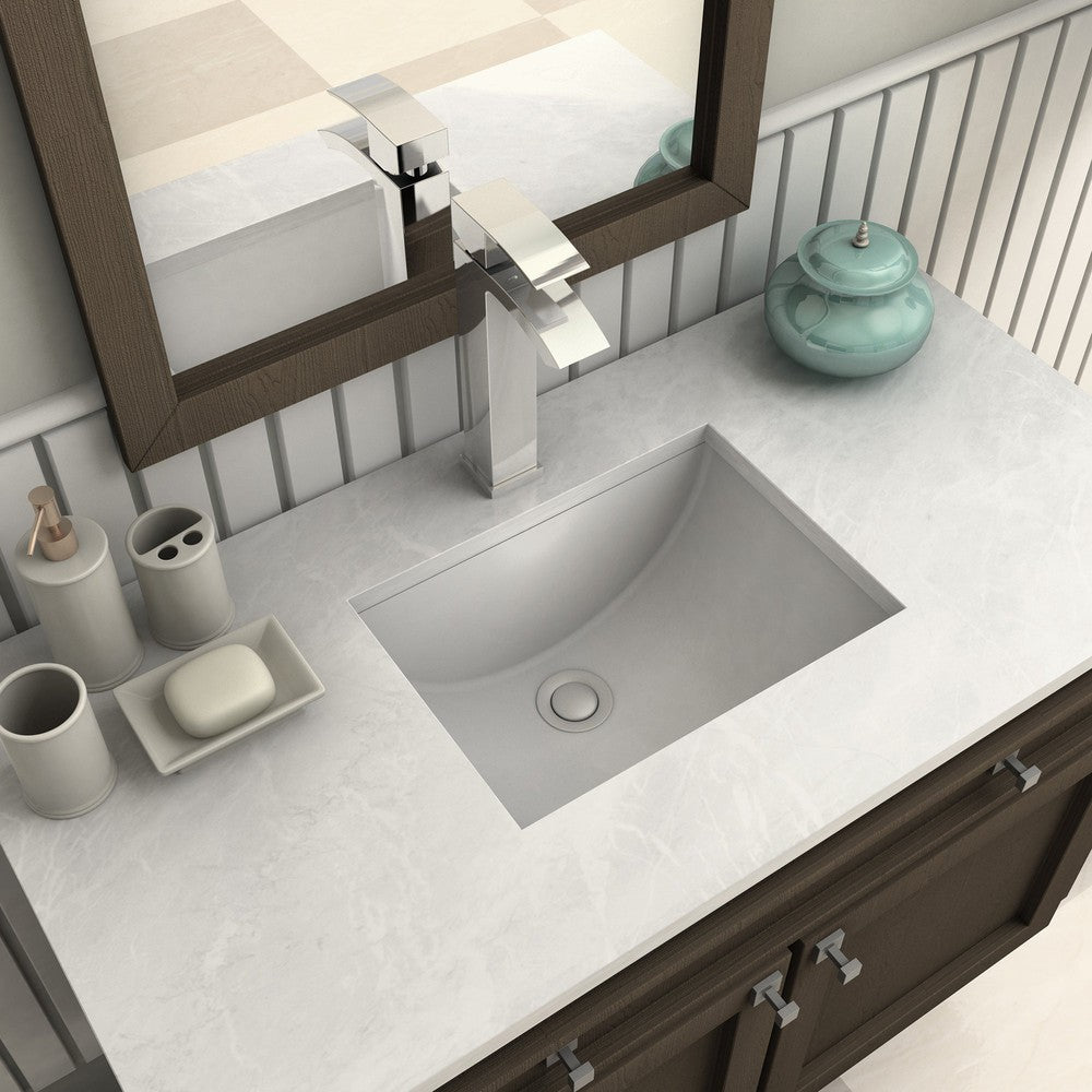 ZLINE Heavenly Bath Faucet in Chrome (HVN-BF-CH) on a luxury bathroom vanity, above.