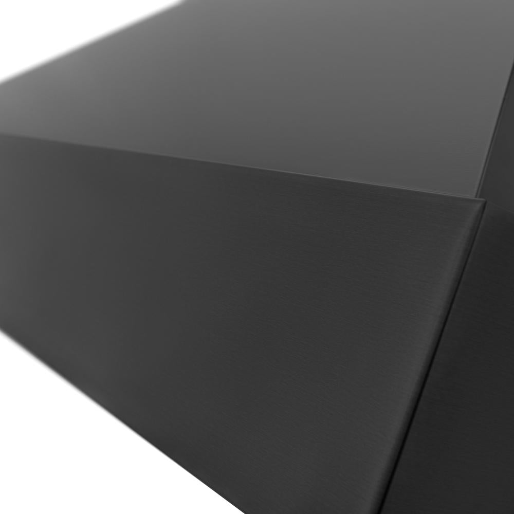 ZLINE 36 in. Ducted Vent Black Stainless Steel Wall Mount Range Hood (BS655N-36)