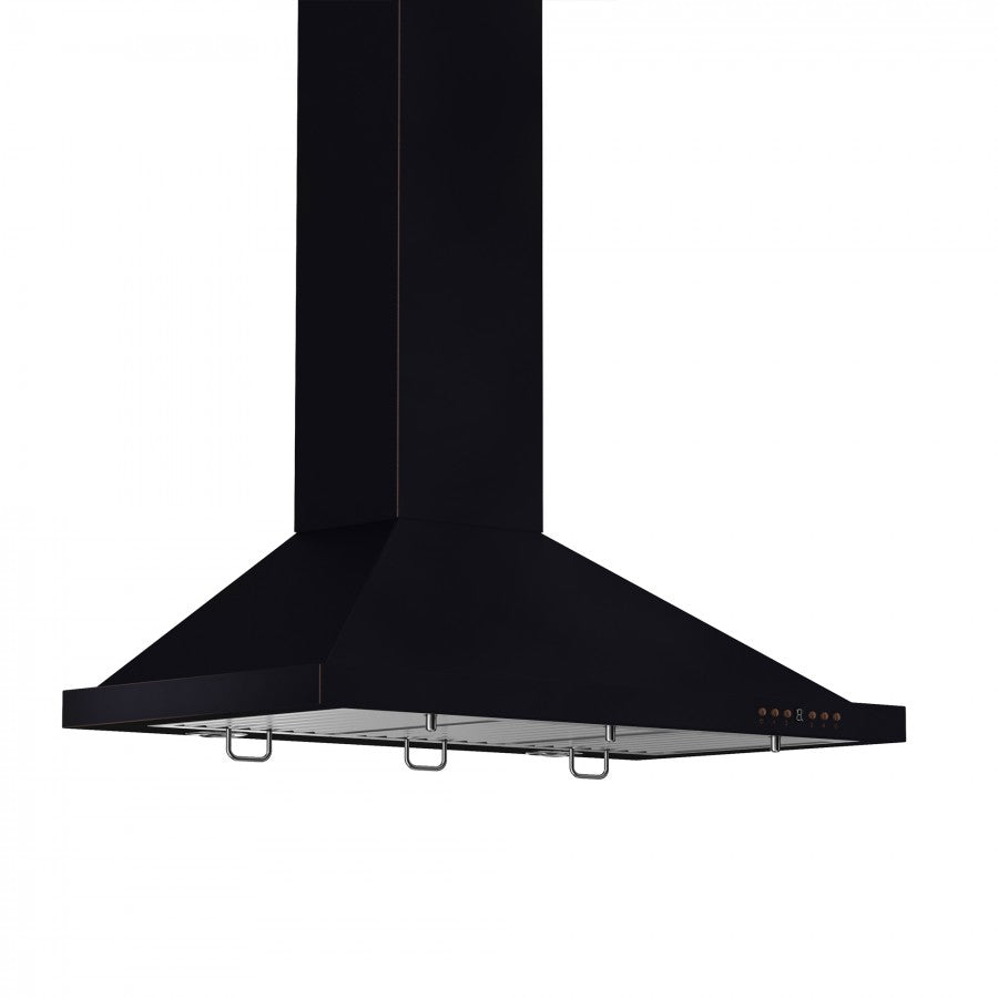 ZLINE 30 in. Designer Series Convertible Vent Wall Mount Range Hood in Oil-Rubbed Bronze (8KBB-30) main image.