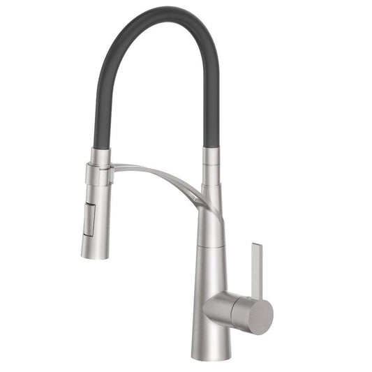 ZLINE Da Vinci Pull Down Single Handle Kitchen Faucet in Brushed Nickel (DAV-KF-BN)