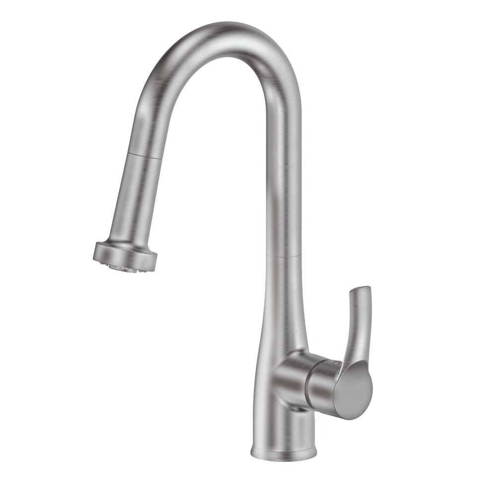 ZLINE Dali Pull Down Kitchen Faucet in Brushed Nickel (DAL-KF-BN)