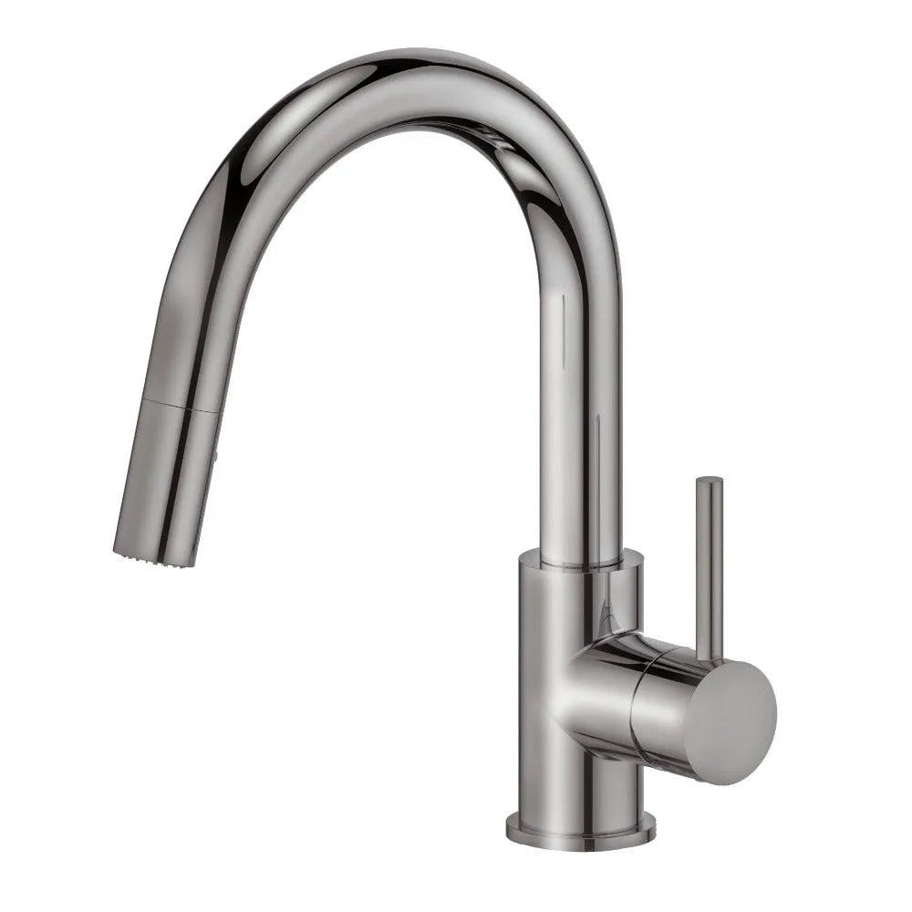 ZLINE Dante Pull Down Single Handle Kitchen Faucet in Brushed Nickel (DNT-KF-BN) main image.