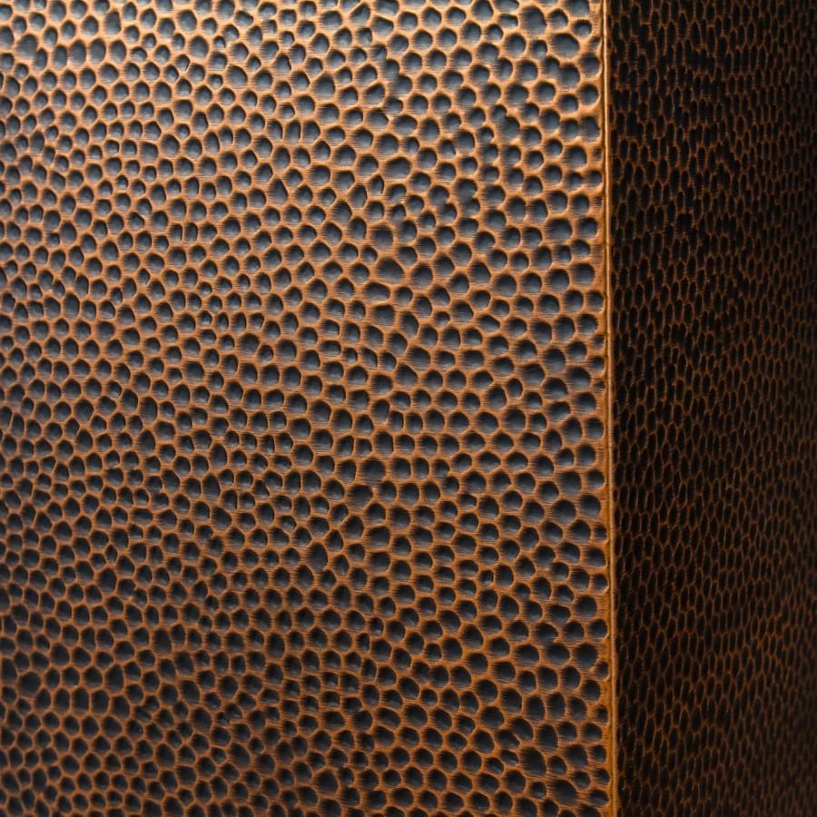 ZLINE 36 in. Designer Series Hand-Hammered Copper Convertible Vent Wall Mount Range Hood (8KBH-36)