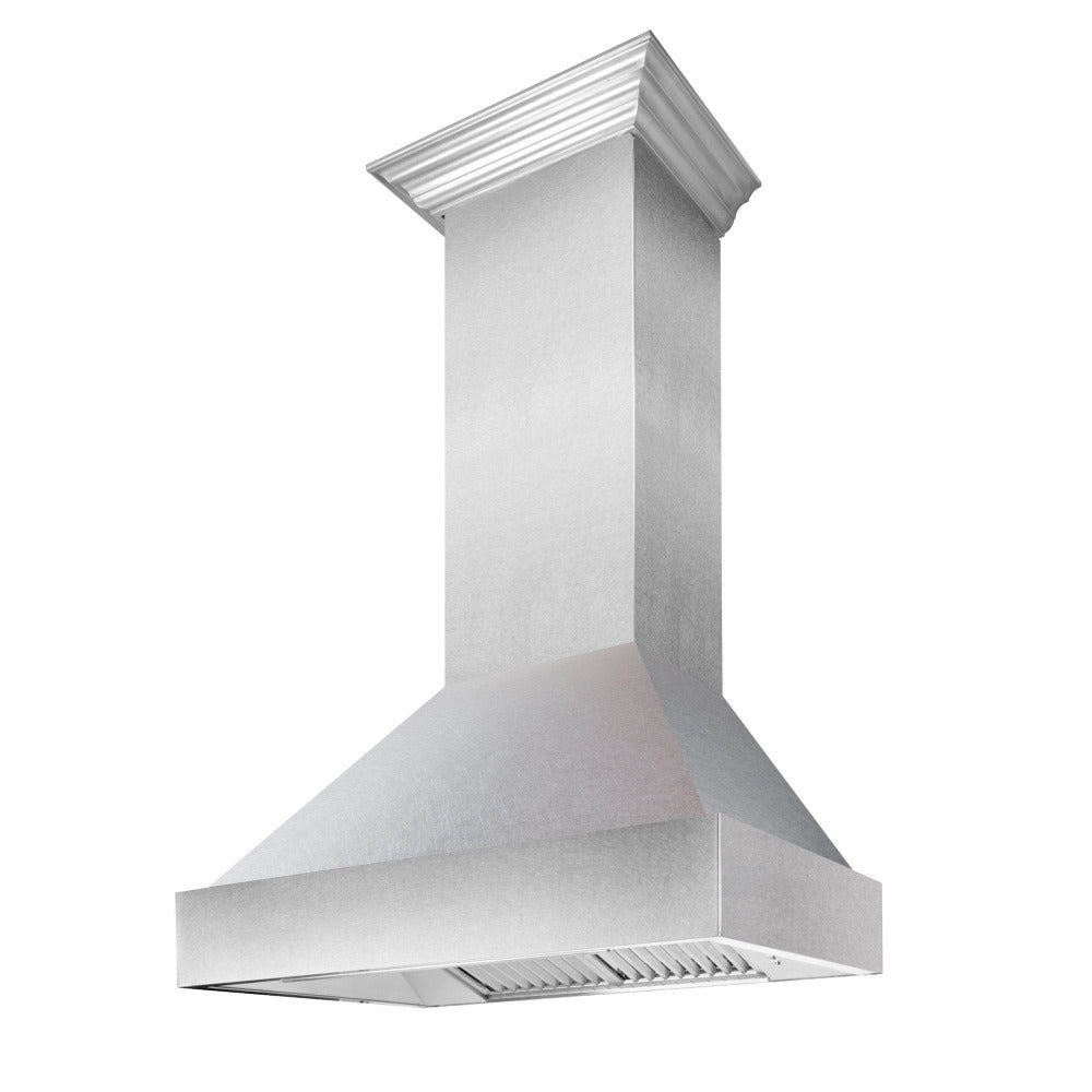 ZLINE 36 in. Satin Stainless Steel Wall Mount Range Hood (8654SN-36)