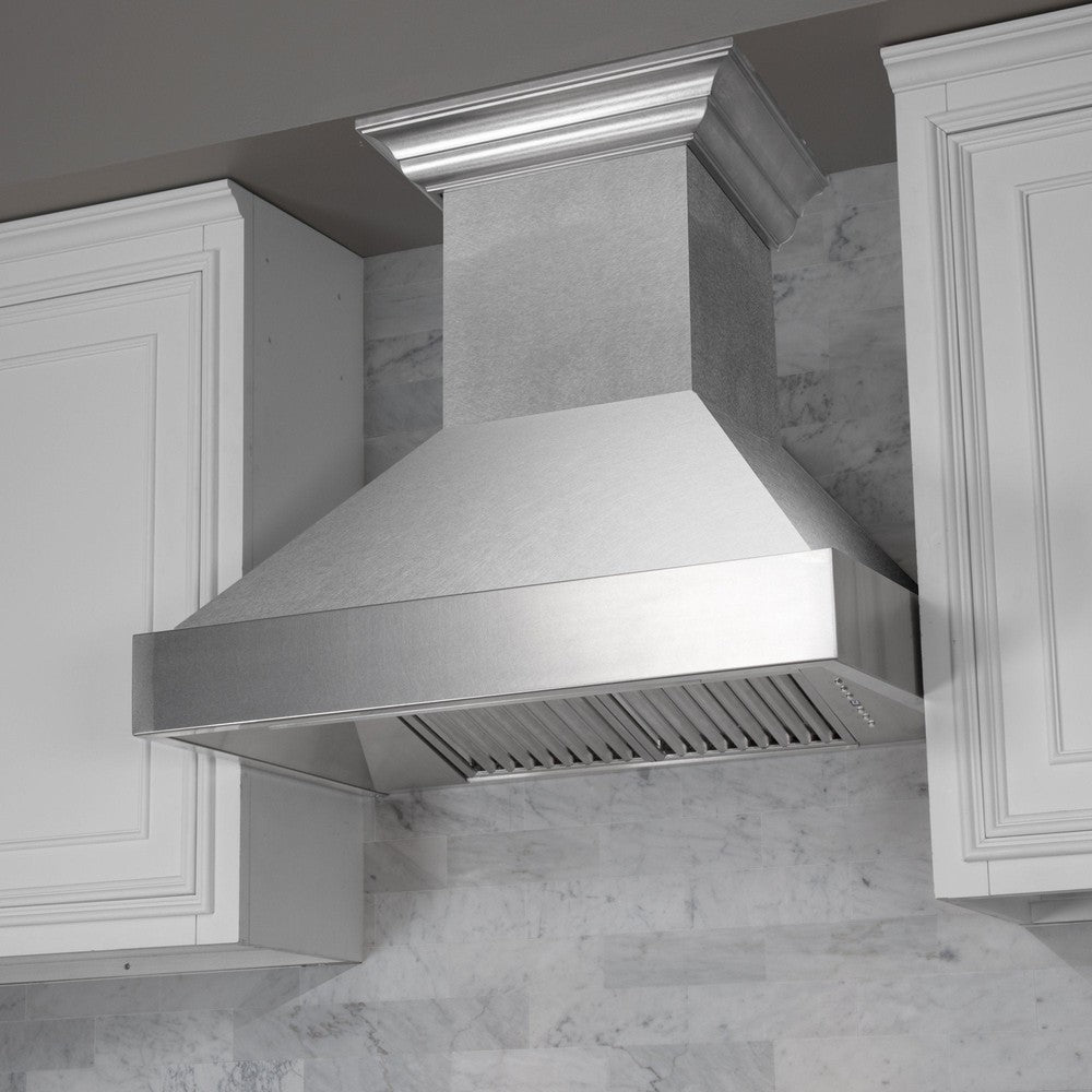 ZLINE 36 in. Satin Stainless Steel Wall Mount Range Hood (8654SN-36)