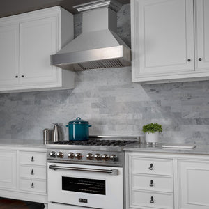ZLINE 48 in. Satin Stainless Steel Wall Mount Range Hood (8654SN-48)