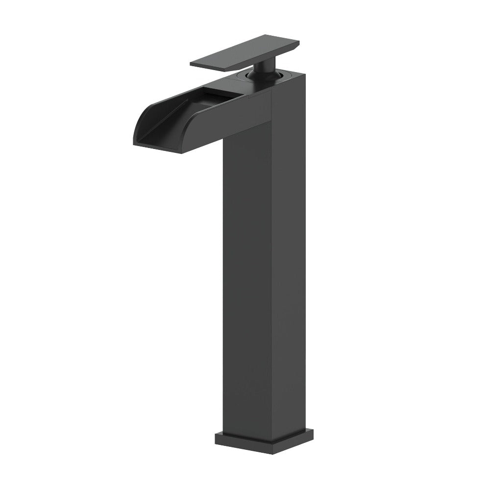 ZLINE Eagle Falls Waterfall Bath Faucet in Matte Black (EAG-BF-MB)