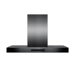 ZLINE 36 in. Convertible Island Mount Range Hood in Black Stainless Steel (BSKE2iN-36)