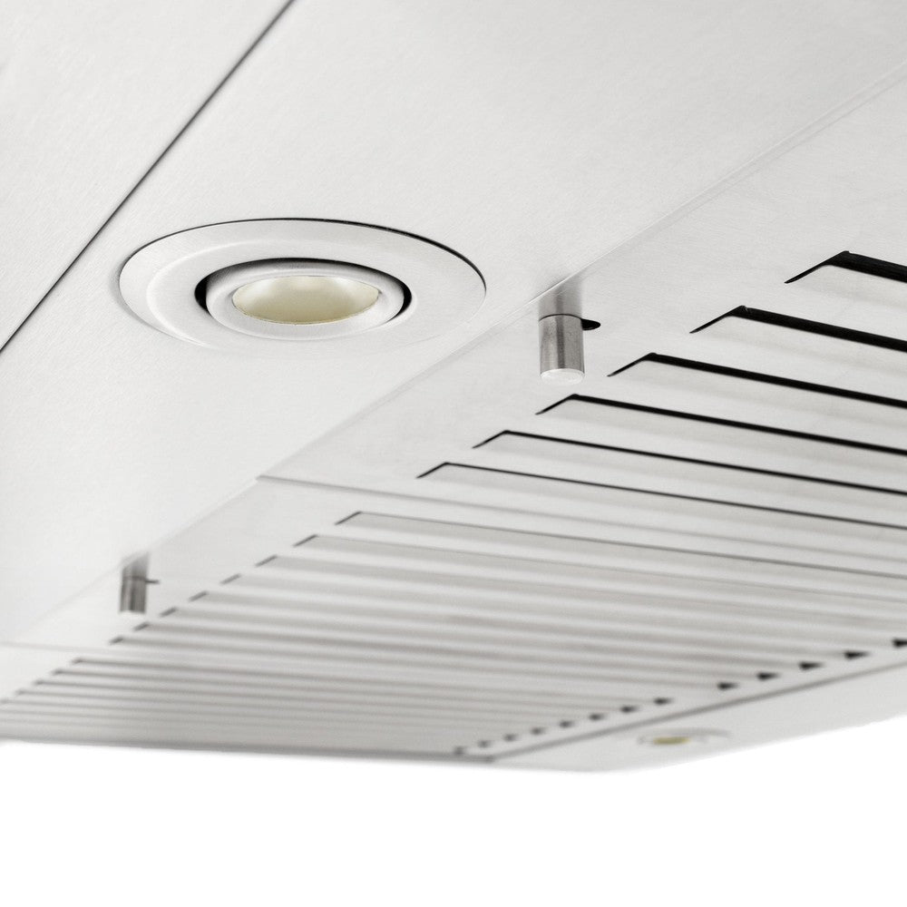 ZLINE 30 in. Convertible Vent Island Mount Range Hood in Stainless Steel (GL1i-30)