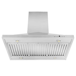 ZLINE 36 in. Convertible Vent Island Mount Range Hood in Stainless Steel (GL1i-36)