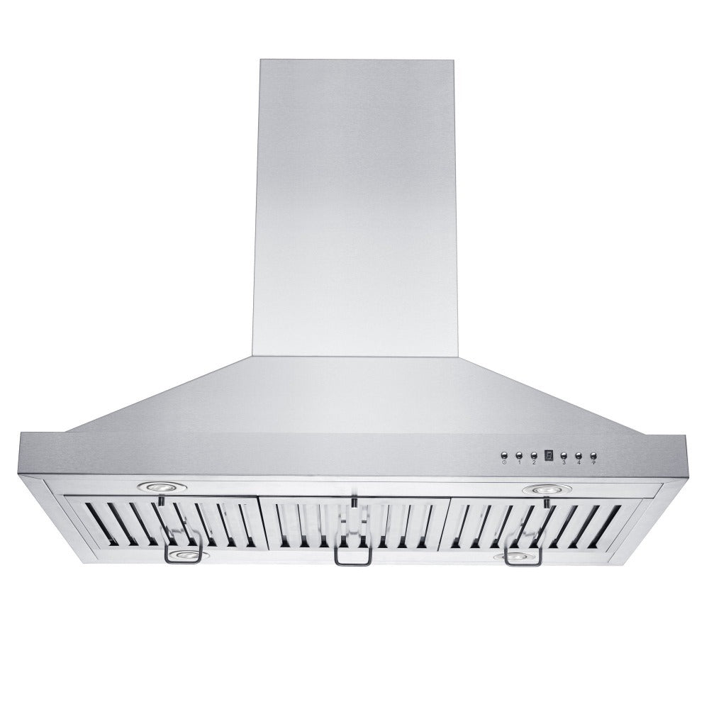 ZLINE 36 in. Convertible Vent Island Mount Range Hood in Stainless Steel (GL2i-36)