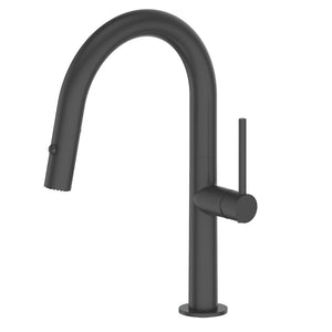 ZLINE Voltaire Pull Down Single Handle Kitchen Faucet in Matte Black (VLT-KF-MB)