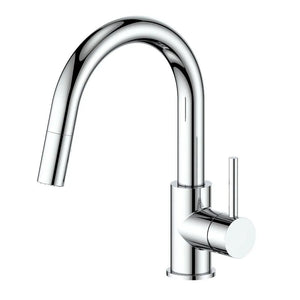 ZLINE Dante Pull Down Single Handle Kitchen Faucet in Chrome (DNT-KF-CH) main image.
