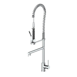 ZLINE Van Gogh Pull Down Spring Kitchen Faucet with Pot Filler in Chrome (VNG-KF-CH) main image.