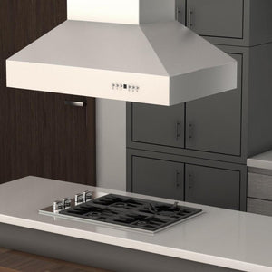 ZLINE 48 in. Ducted Island Mount Range Hood in Outdoor Approved Stainless Steel (697i-304-48)