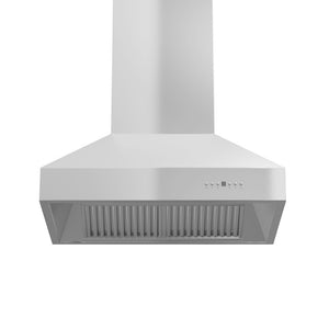 ZLINE 36 in. Ducted Island Mount Range Hood in Outdoor Approved Stainless Steel (697i-304-36)