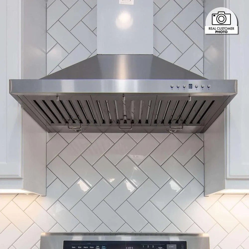 ZLINE 48 in. Convertible Vent Outdoor Approved Wall Mount Range Hood in Stainless Steel (KB-304-48)
