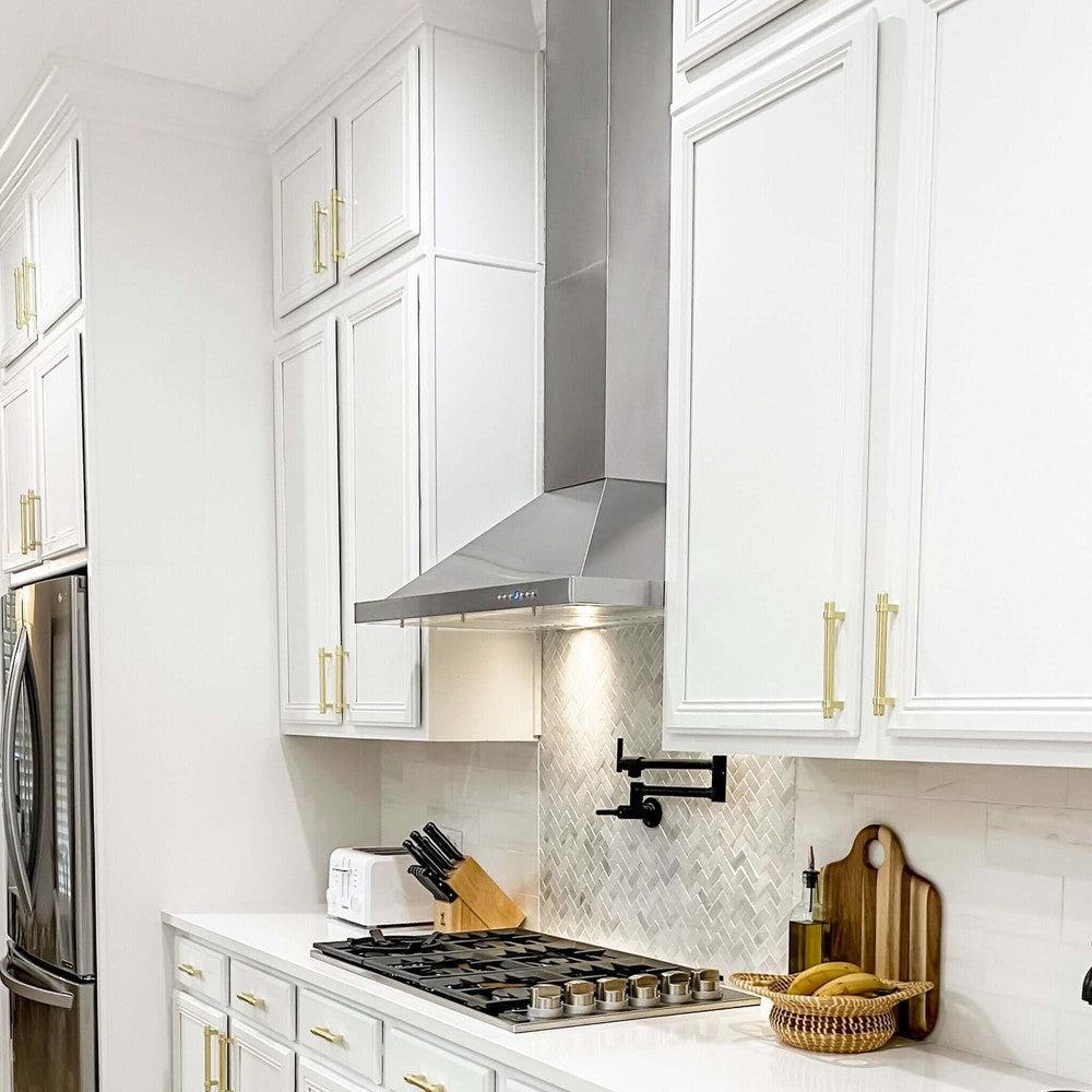 ZLINE 48 in. Convertible Vent Outdoor Approved Wall Mount Range Hood in Stainless Steel (KB-304-48)