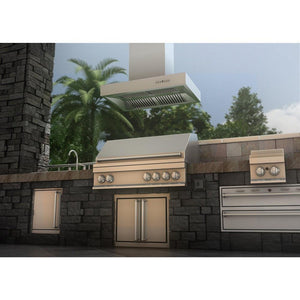ZLINE 36 in. Ducted Outdoor Island Mount Range Hood in Stainless Steel (KECOMi-304-36)