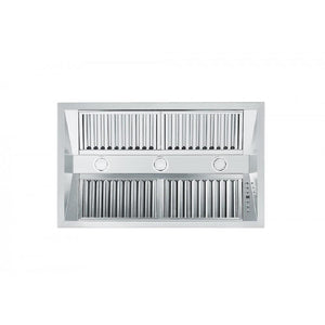 ZLINE 34 in. Ducted Island Mount Range Hood Insert in Stainless Steel (721i-34)