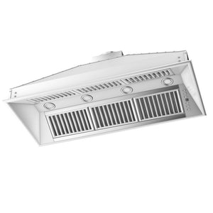 ZLINE 46 in. Ducted Island Mount Range Hood Insert in Stainless Steel (721i-46)