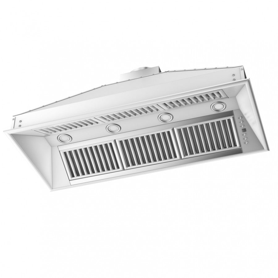ZLINE 52 in. Ducted Wall Mount Range Hood Insert in Stainless Steel (721-52)